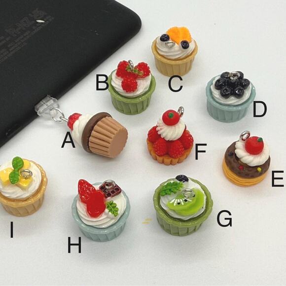 Mini Dessert Charms – Foodie-Inspired Kindle Charm Select 1 Charm - Picture 2 of 4